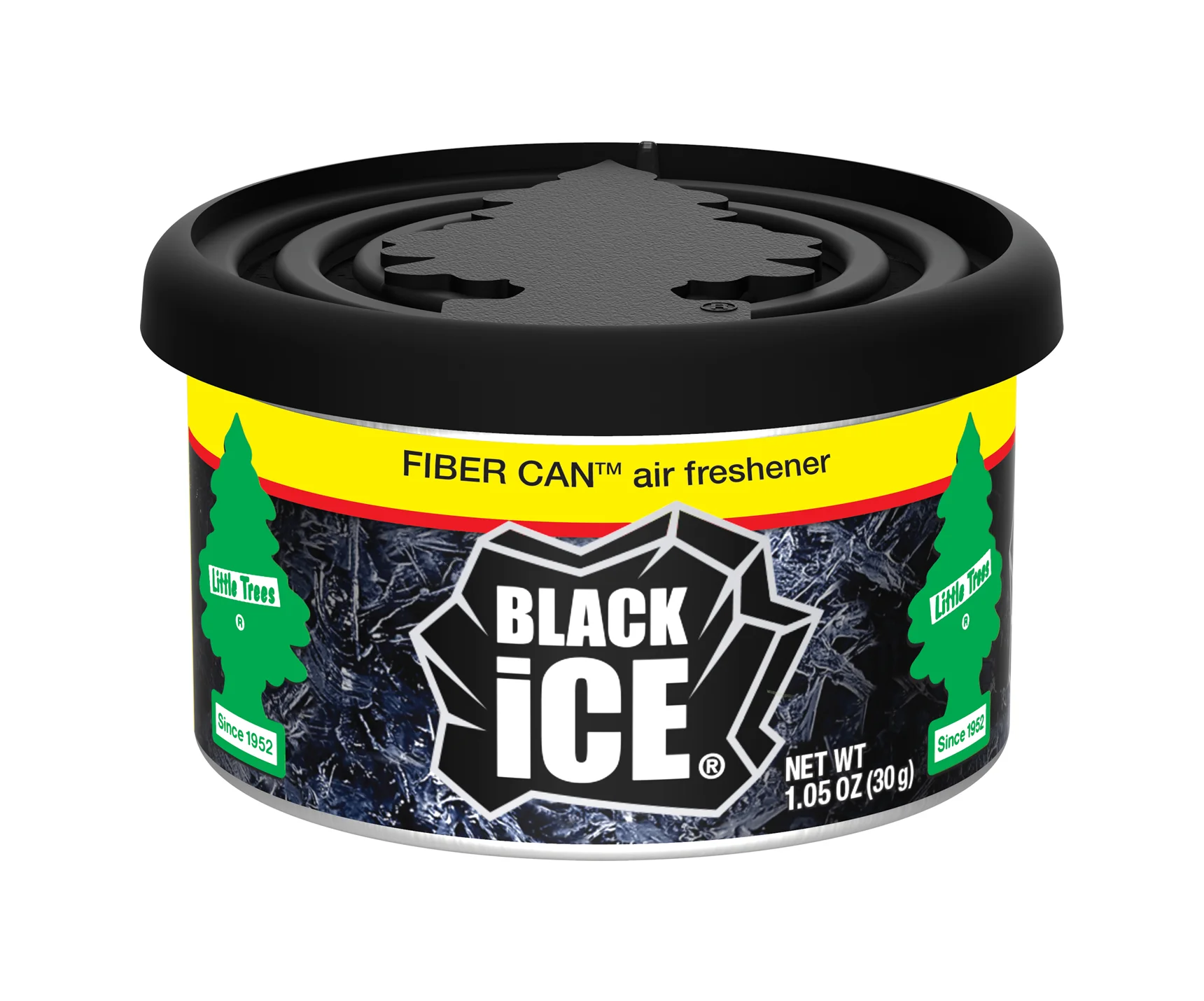 Little Trees Air Freshener Fiber Can – Black Ice