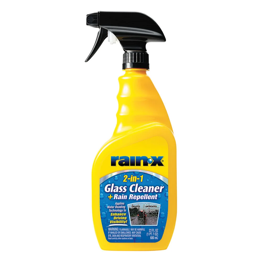 Rain-X 2 In 1 Glass Cleaner + Rain Repellent Spray - 680ml