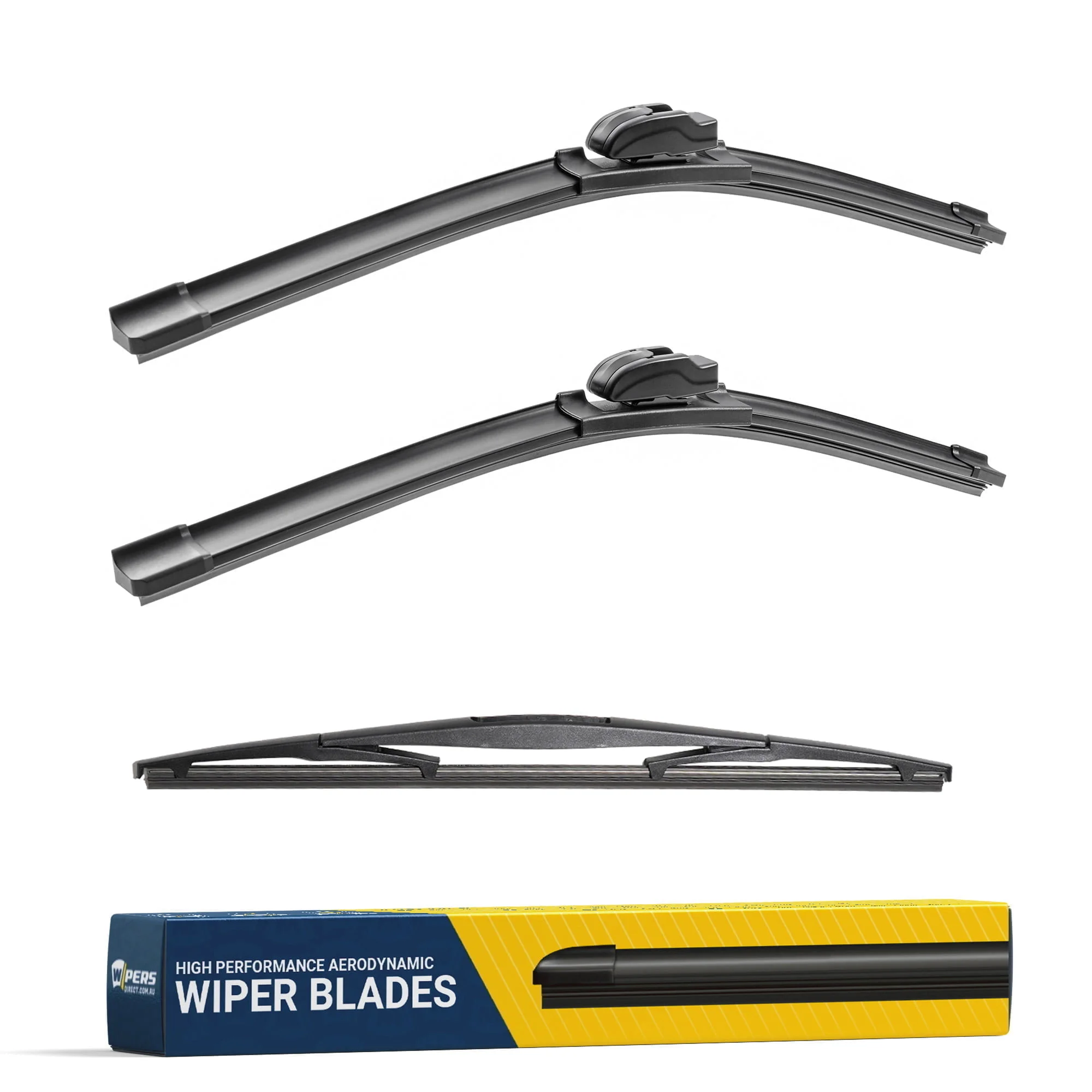 Wiper Blades for Mitsubishi Pajero 2006 - 2008 (NS) - Front & Rear Kit