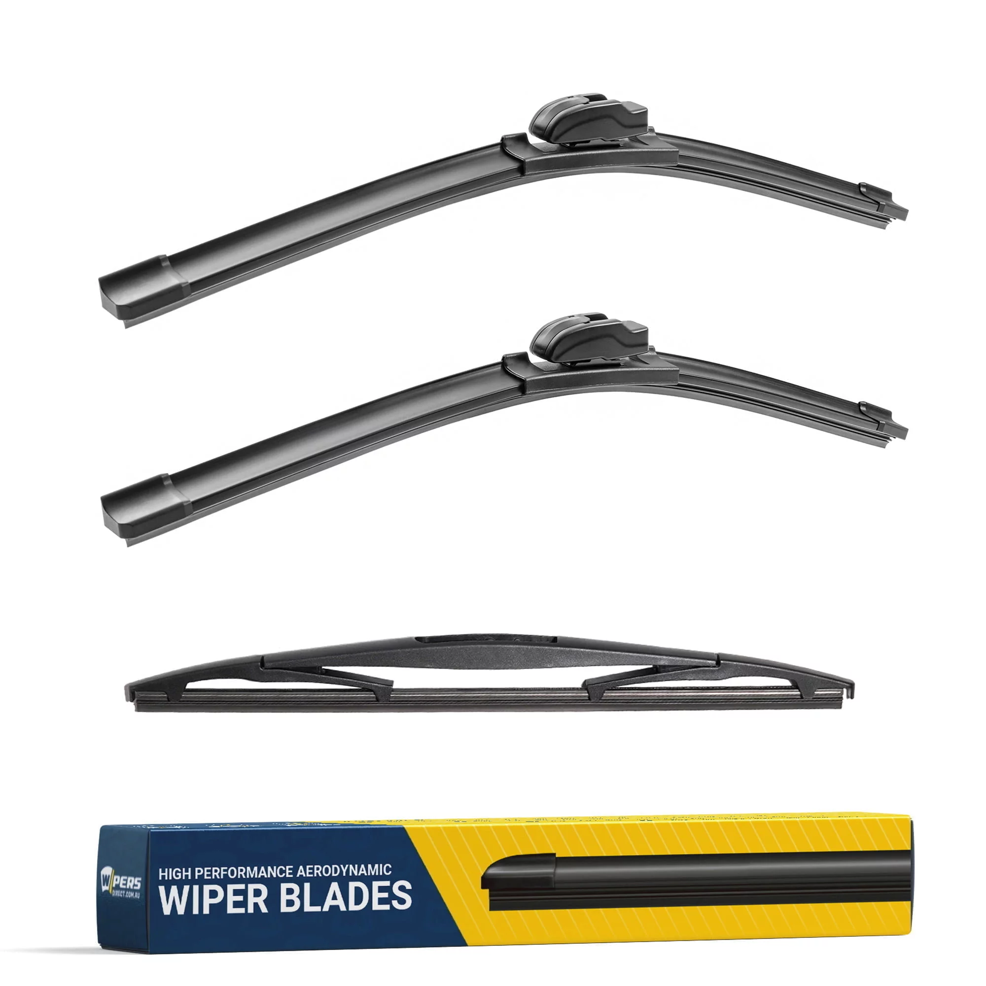 Wiper Blades for Subaru Impreza Hatch 2007 - 2011 (G3) - Front & Rear Kit