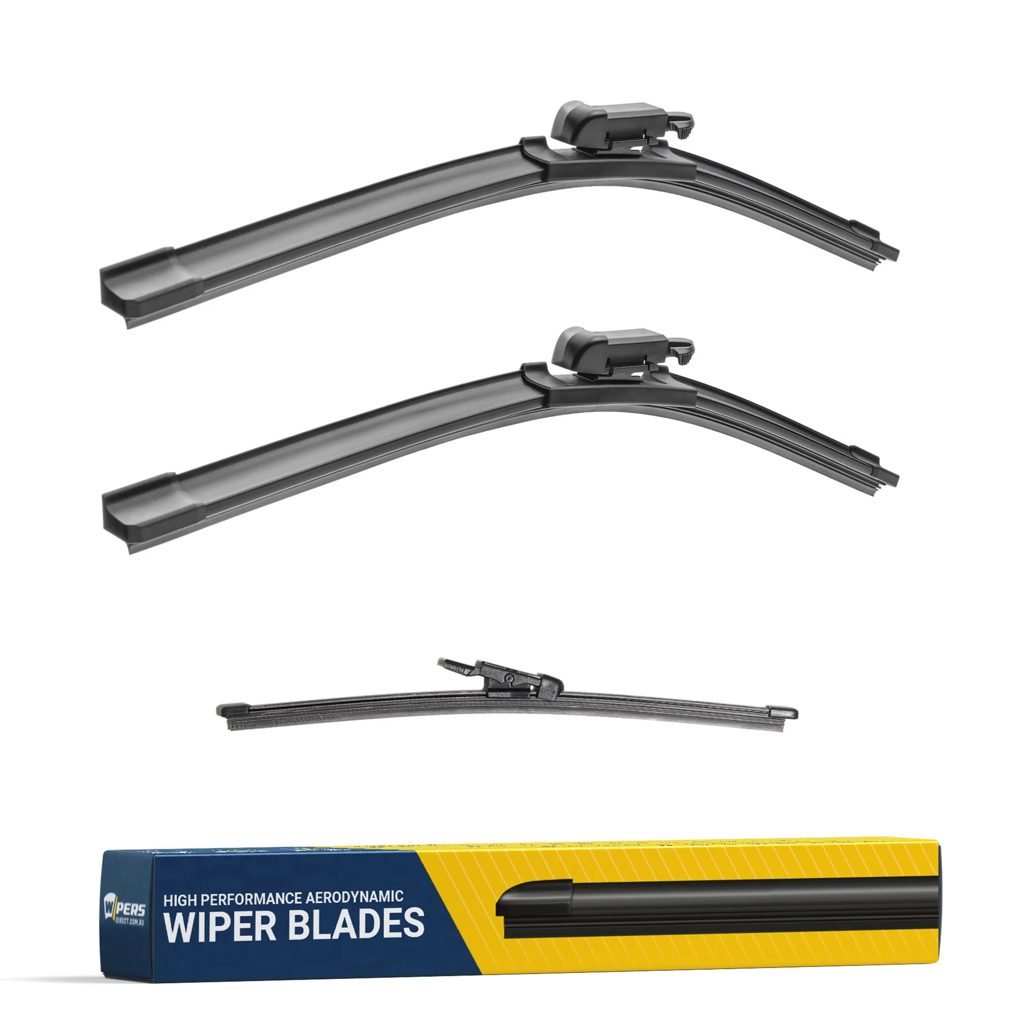 Wiper Blades for Mercedes Benz A Class Hatch 2013 - 2015 (W176) - Front & Rear Kit